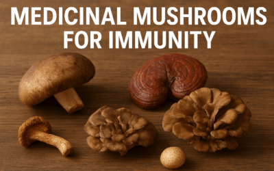 Medicinal Mushrooms for Immunity: Benefits of Shiitake, Reishi, and Maitake