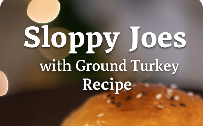 Sloppy Joes with Ground Turkey Recipe